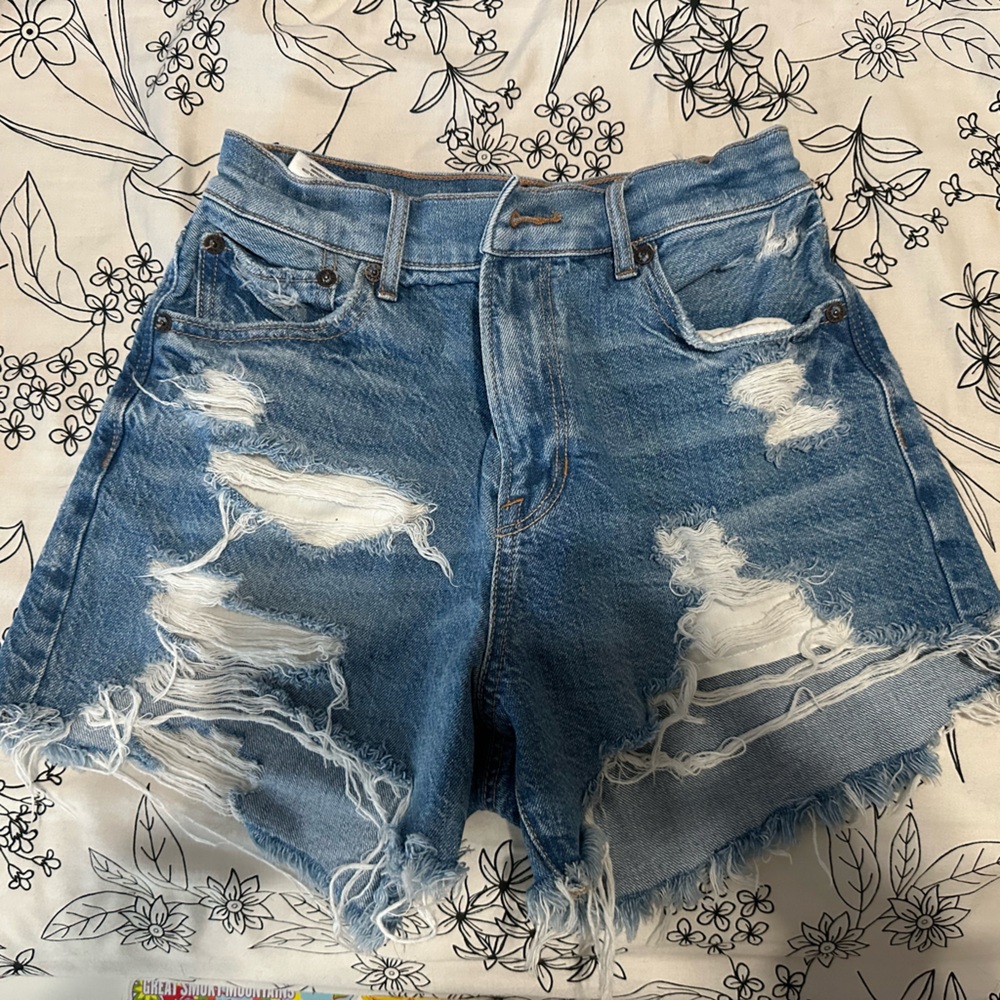 American eagle outfitters mom Jean shorts